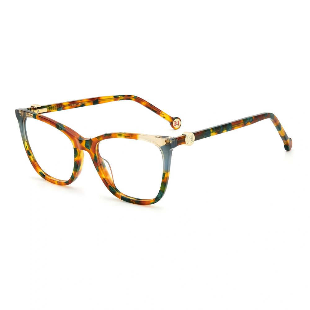 NWT Carolina Herrera CH0057-YJE-53 0Yje Green 53mm Eyeglasses